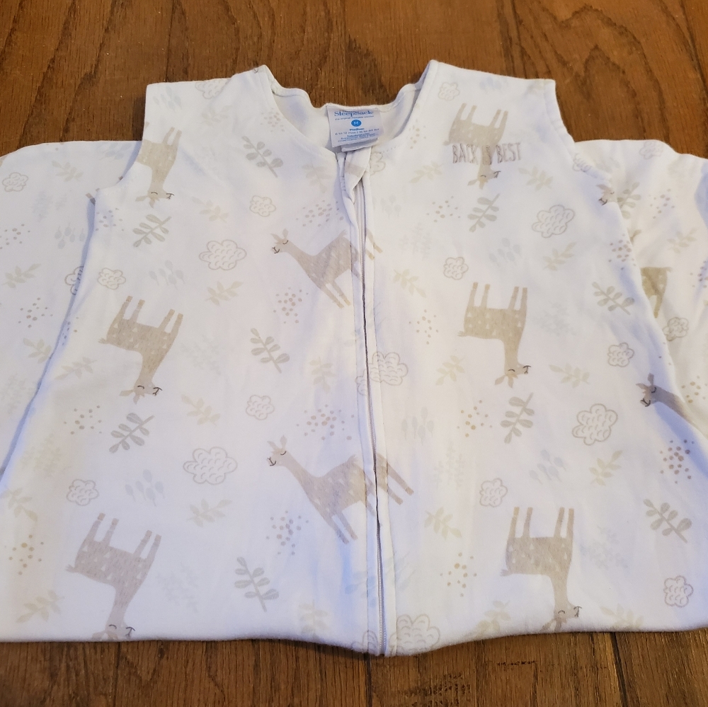 Halo Sleep Sack "Llama sand" Sz: Med